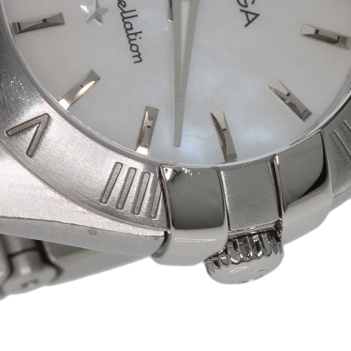 OMEGA オメガ 123.10.24.60.05.001 コンステレーション ブラッシュ 腕時計 SS レディース 中古