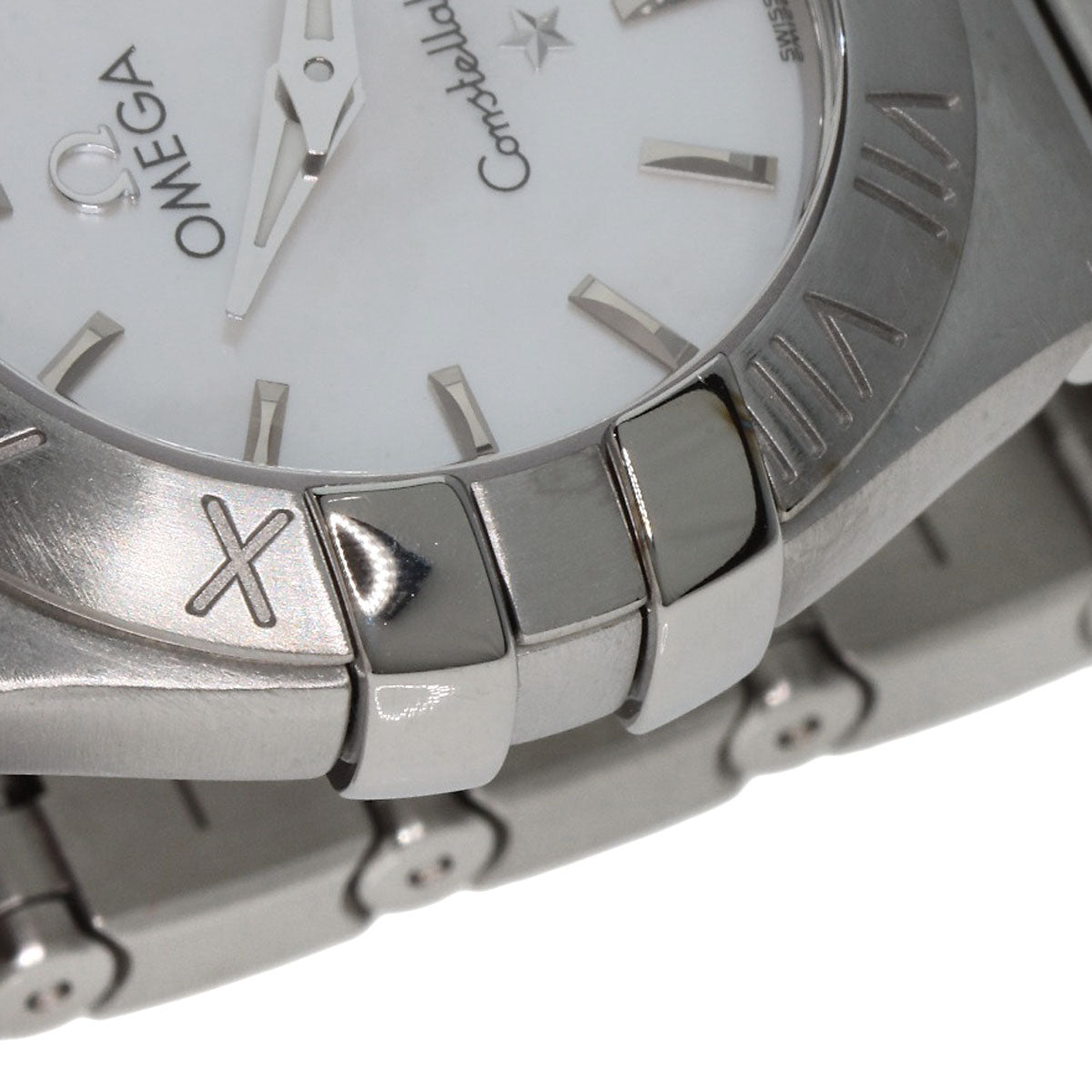 OMEGA オメガ 123.10.24.60.05.001 コンステレーション ブラッシュ 腕時計 SS レディース 中古