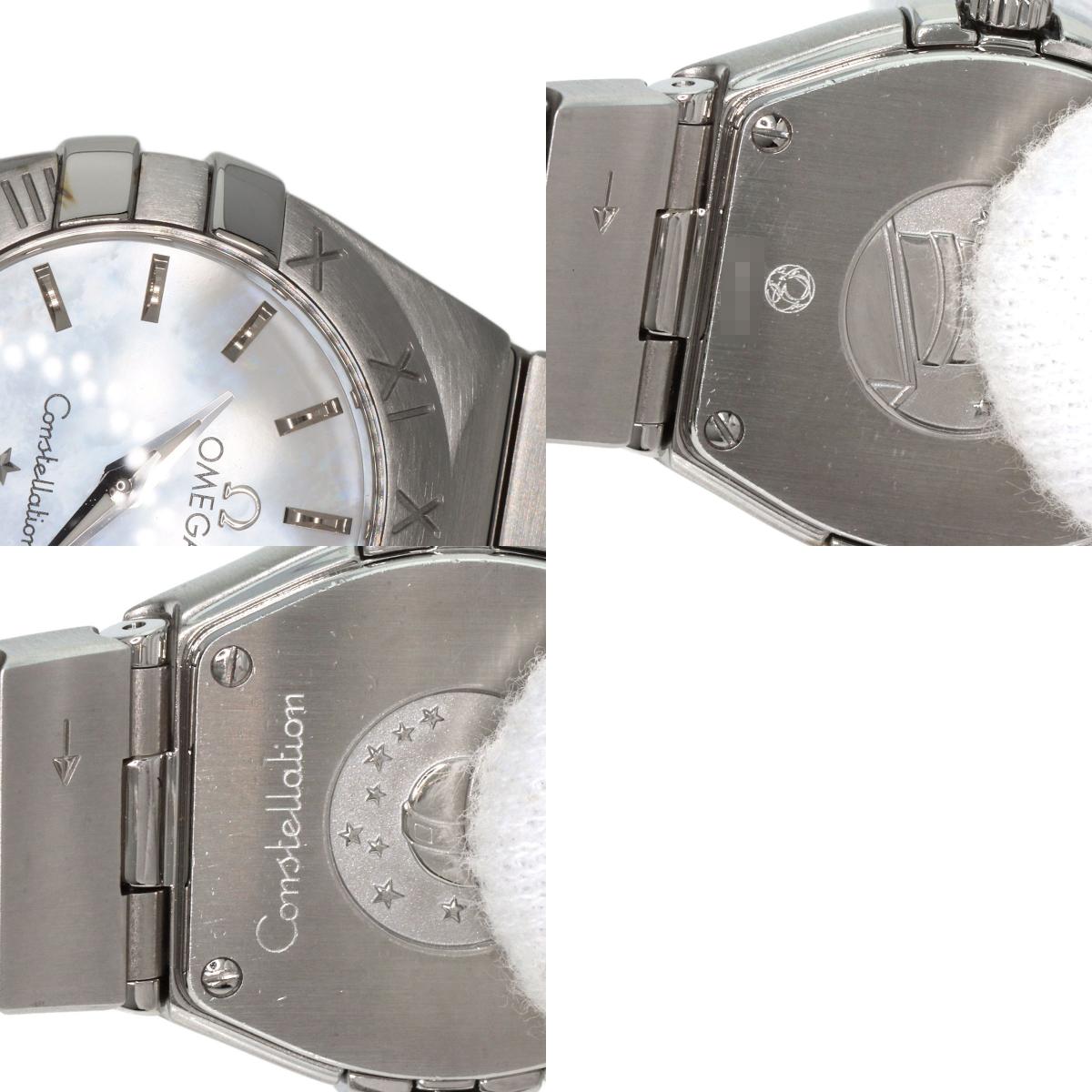 OMEGA オメガ 123.10.24.60.05.001 コンステレーション ブラッシュ 腕時計 SS レディース 中古
