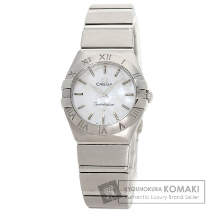 OMEGA オメガ 123.10.24.60.05.001 コンステレーション ブラッシュ 腕時計 SS レディース 中古