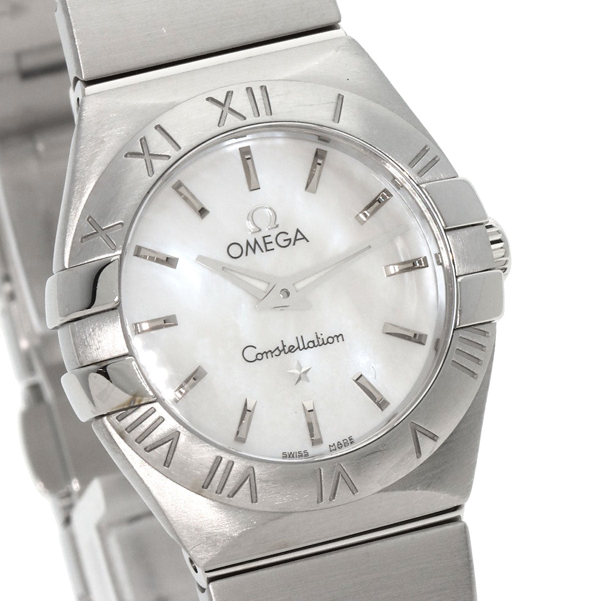 OMEGA オメガ 123.10.24.60.05.001 コンステレーション ブラッシュ 腕時計 SS レディース 中古