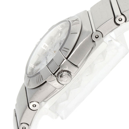 OMEGA オメガ 123.10.24.60.05.001 コンステレーション ブラッシュ 腕時計 SS レディース 中古