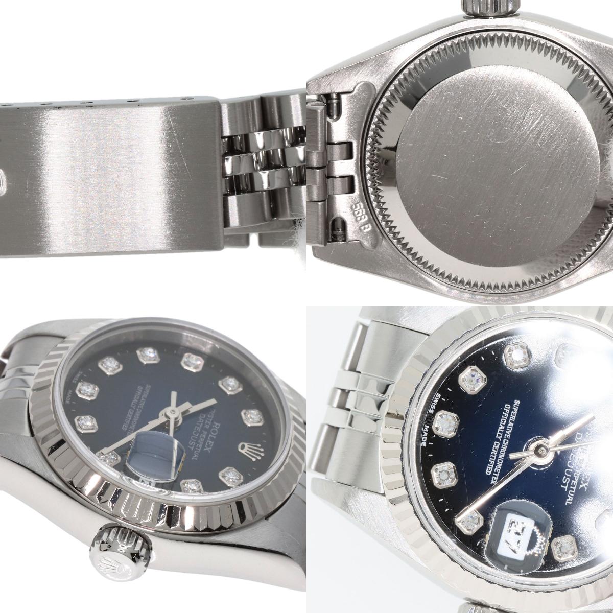 ロレックス 79174G デイトジャスト 10P ダイヤモンド 腕時計 中古 商品画像19