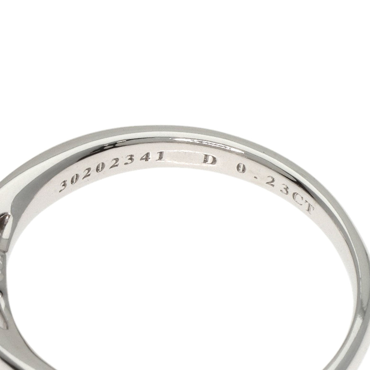 TIFFANY&Co. ティファニー ハーモニー ソリティア ダイヤモンド リング・指輪 PT950 レディース 中古