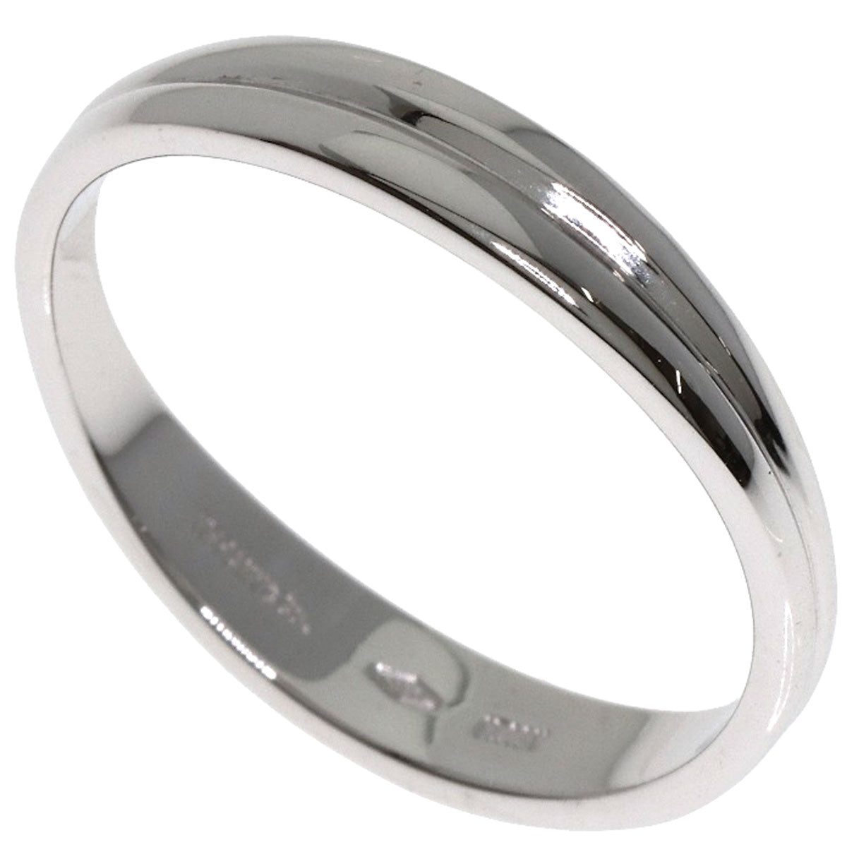 TIFFANY&Co. ティファニー ダブル ウェーブ リング・指輪 K18WG レディース 中古