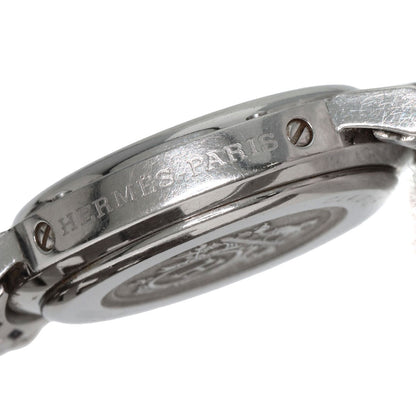 HERMES エルメス CL4.210 クリッパー 腕時計 SS レディース 中古