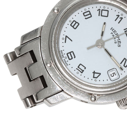 HERMES エルメス CL4.210 クリッパー 腕時計 SS レディース 中古