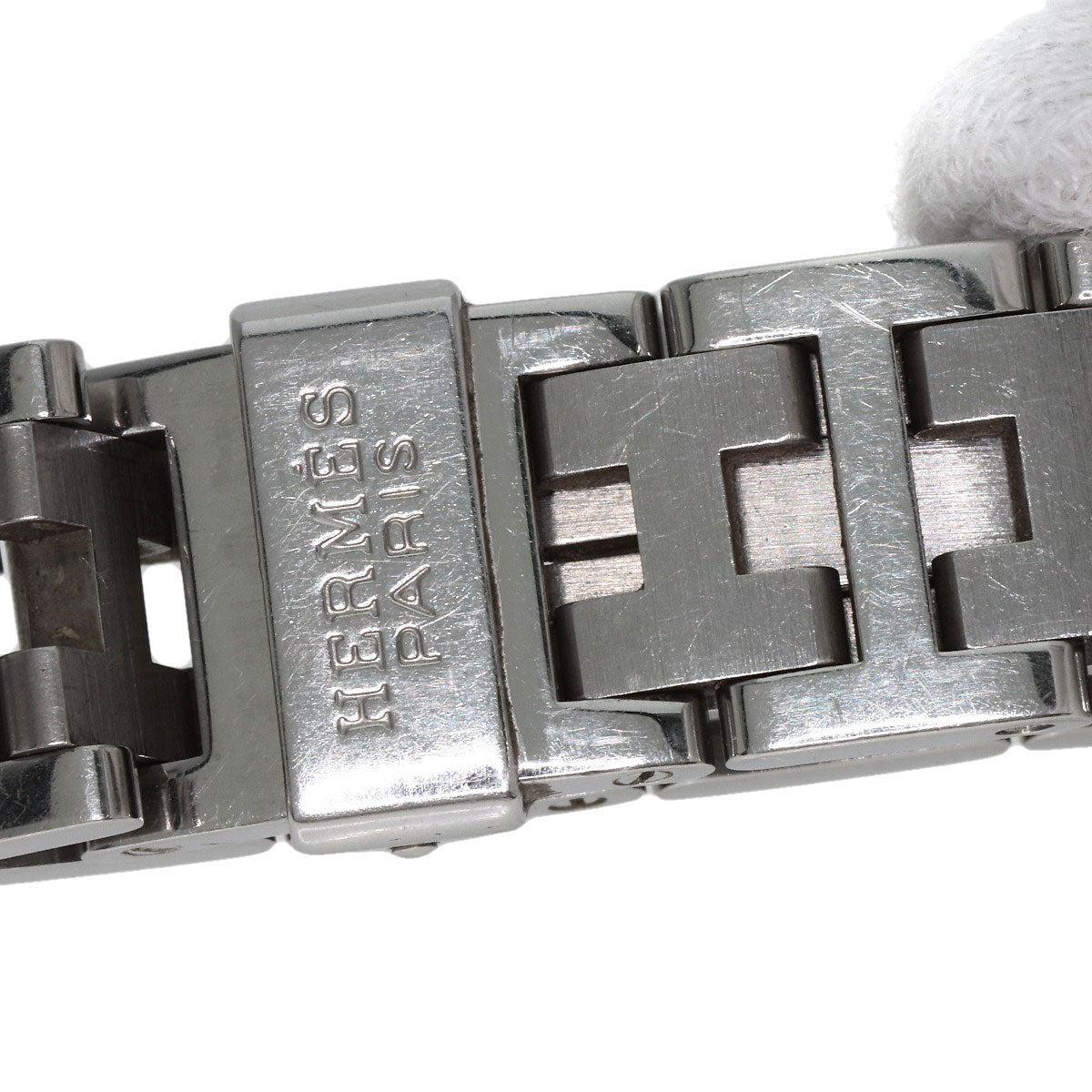 HERMES エルメス CL4.210 クリッパー 腕時計 SS レディース 中古