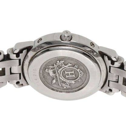 HERMES エルメス CL4.210 クリッパー 腕時計 SS レディース 中古