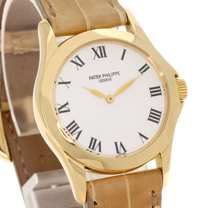 PATEK PHILIPPE パテックフィリップ 4905J-001 カラトラバ 腕時計 K18YG レディース 中古