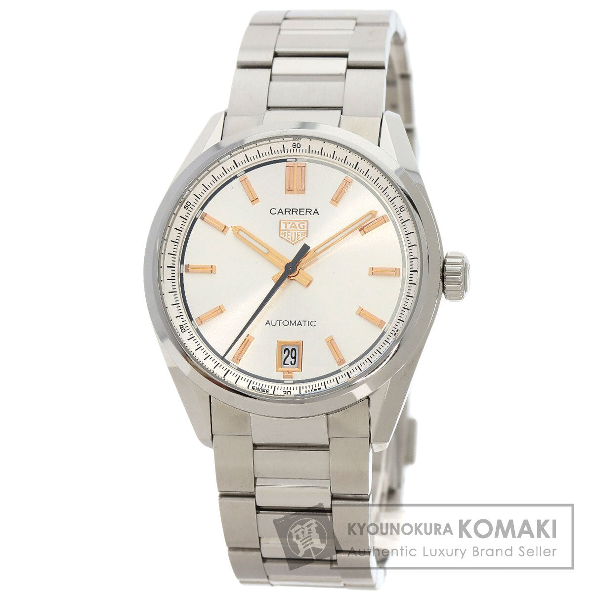 TAG HEUER タグホイヤー WBN2310 カレラ キャリバー7 腕時計 SS メンズ 中古