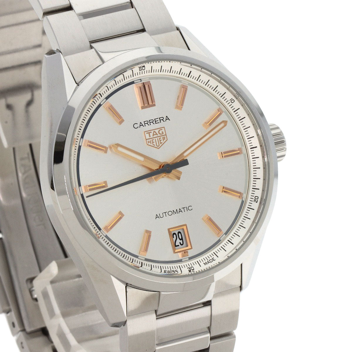 TAG HEUER タグホイヤー WBN2310 カレラ キャリバー7 腕時計 SS メンズ 中古