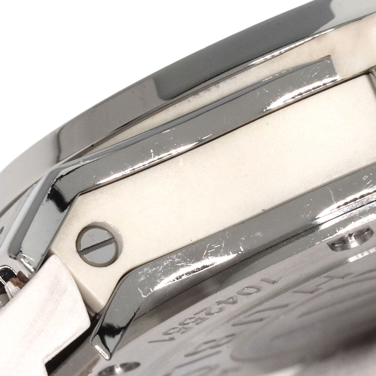 HUBLOT ウブロ 361.SE.6010.RW.1104 ビッグバン オールホワイト マザーオブパール 腕時計 SS レディース 中古