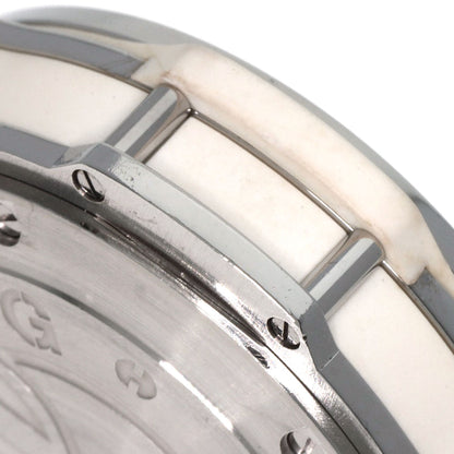 HUBLOT ウブロ 361.SE.6010.RW.1104 ビッグバン オールホワイト マザーオブパール 腕時計 SS レディース 中古