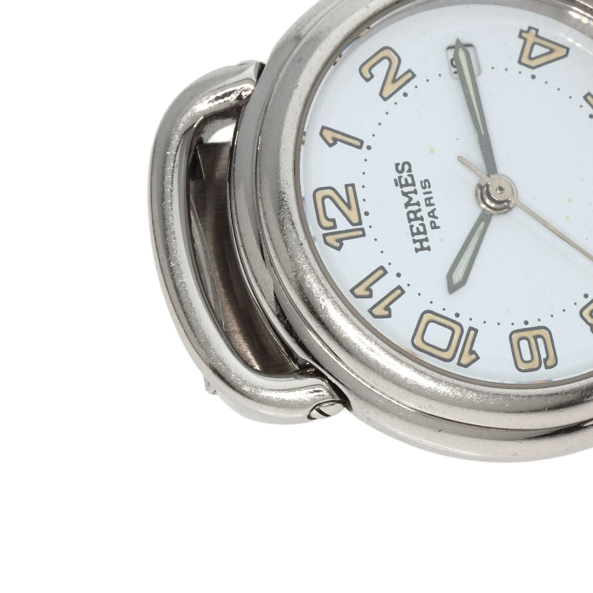 HERMES エルメス PU2.210 プルマン 腕時計 SS レディース 中古