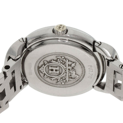 HERMES エルメス PU2.210 プルマン 腕時計 SS レディース 中古