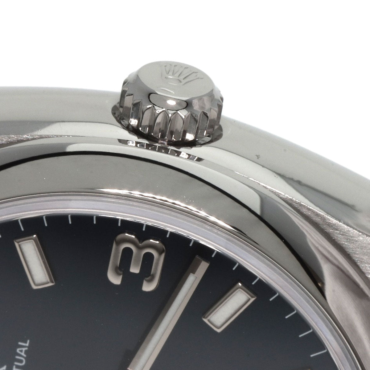 ROLEX ロレックス 114200 オイスターパーペチュアル 腕時計 SS メンズ 中古
