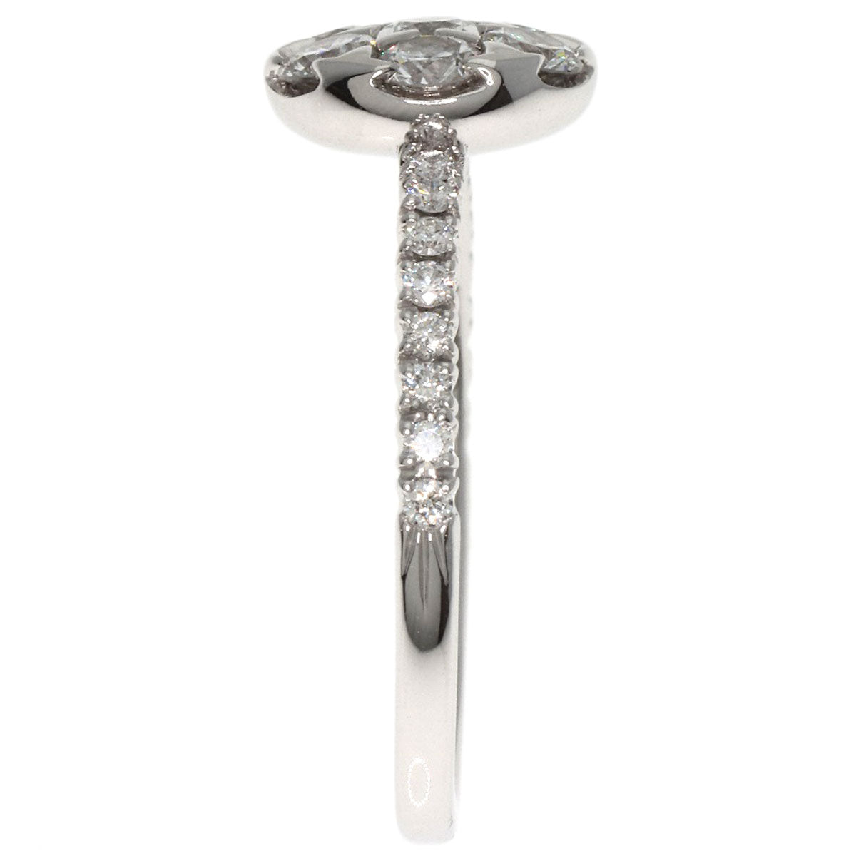 CARTIER カルティエ エタンセル ドゥ カルティエ ダイヤモンド #46 リング・指輪 K18WG レディース 中古