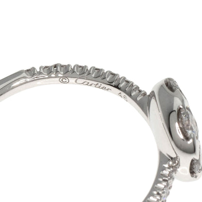 CARTIER カルティエ エタンセル ドゥ カルティエ ダイヤモンド #46 リング・指輪 K18WG レディース 中古