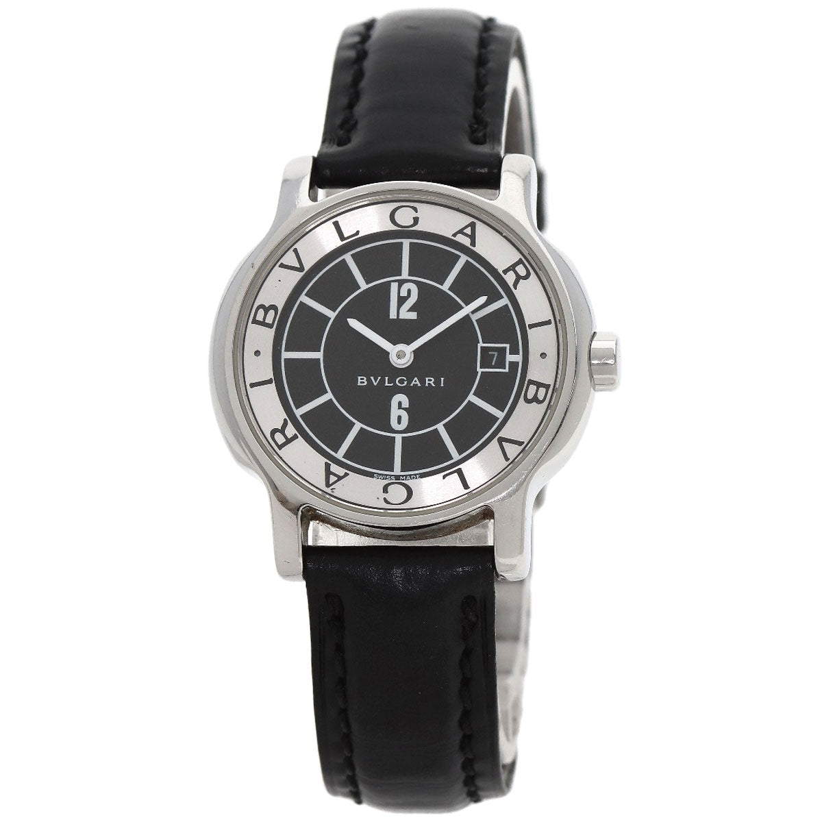 BVLGARI ブルガリ ST29S ソロテンポ 腕時計 SS レディース 中古