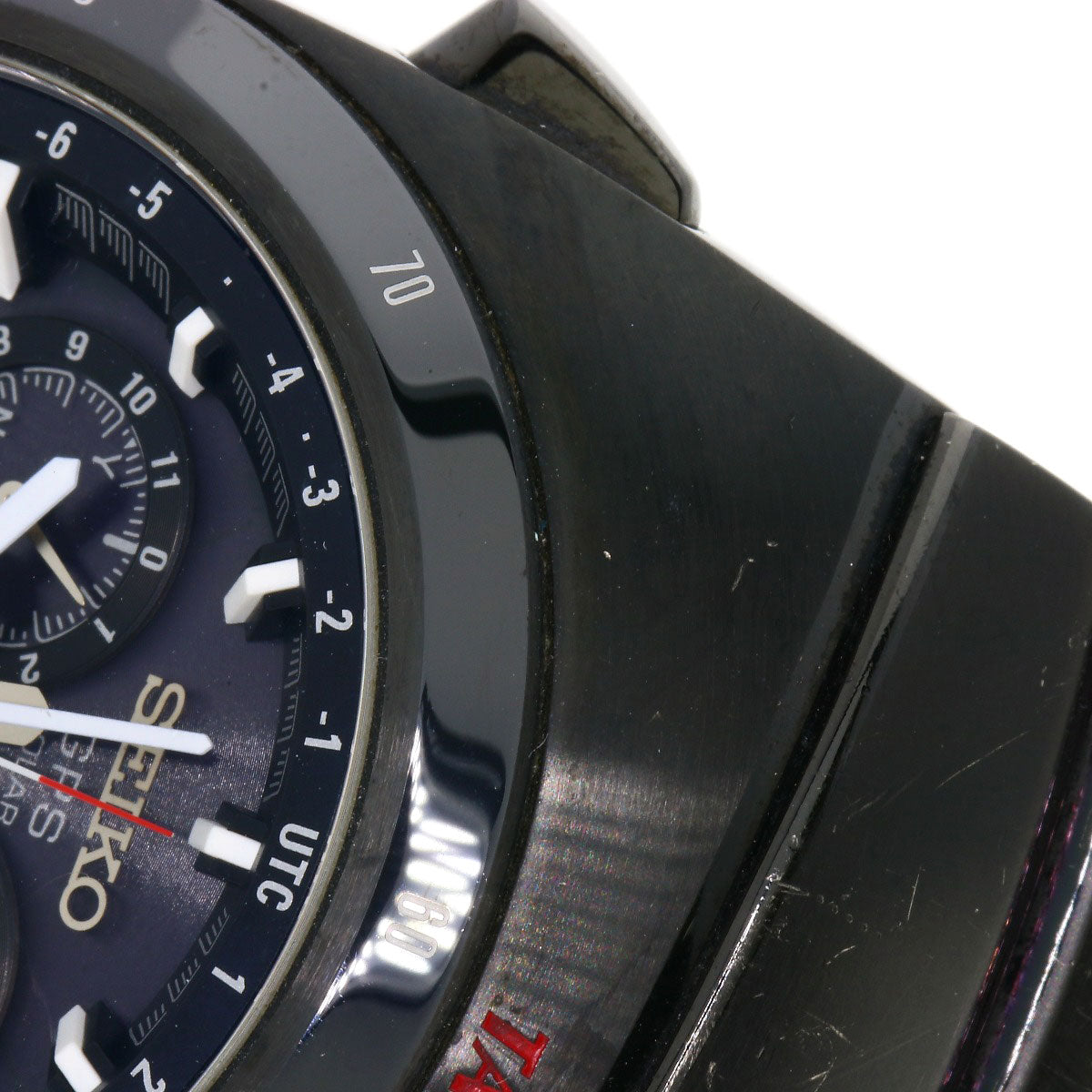 SEIKO セイコー SBXB121 アストロン ジウジアーロ デザイン限定モデル3000本 腕時計 チタンセラミック メンズ 中古