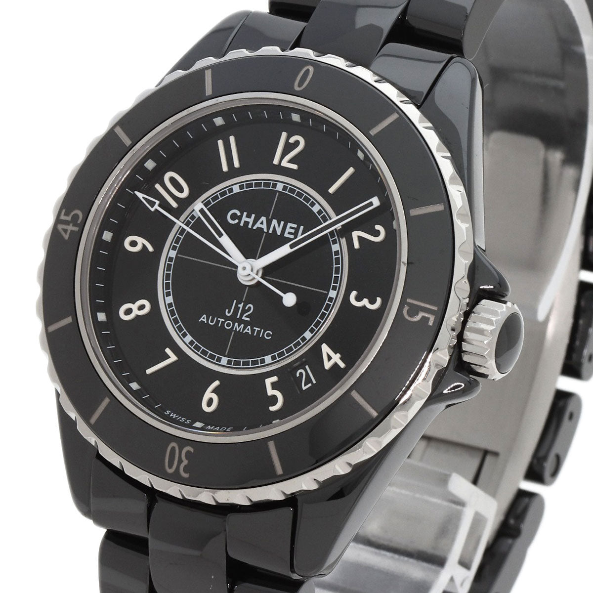 CHANEL シャネル H5699 キャリバー12.1 J12 38mm H5699 現行モデル 腕時計 セラミック メンズ 中古