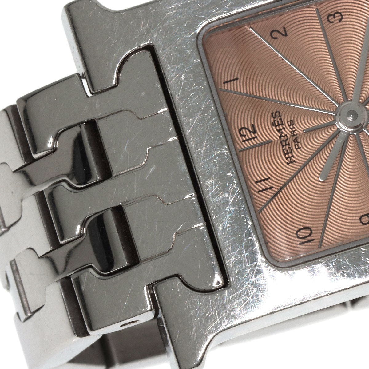 HERMES エルメス HH1.210 Hウォッチ 腕時計 SS レディース 中古