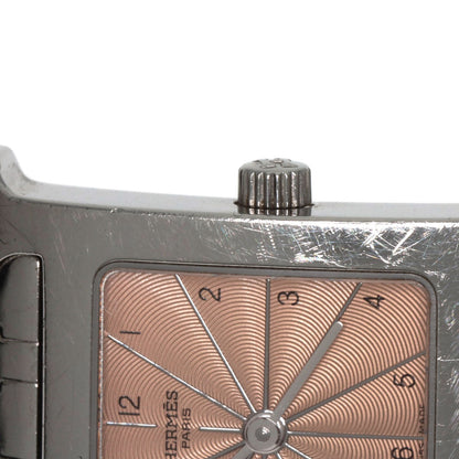 HERMES エルメス HH1.210 Hウォッチ 腕時計 SS レディース 中古