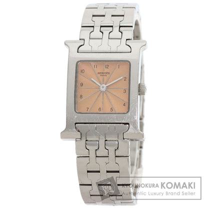 HERMES エルメス HH1.210 Hウォッチ 腕時計 SS レディース 中古