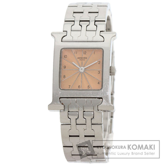 HERMES エルメス HH1.210 Hウォッチ 腕時計 SS レディース 中古