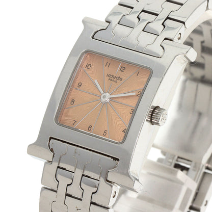 HERMES エルメス HH1.210 Hウォッチ 腕時計 SS レディース 中古