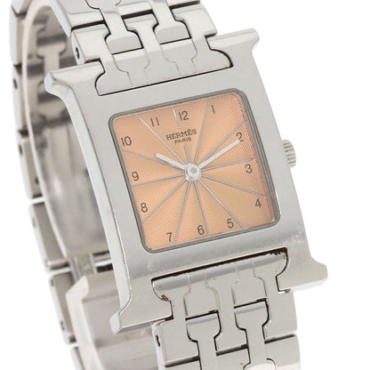 HERMES エルメス HH1.210 Hウォッチ 腕時計 SS レディース 中古