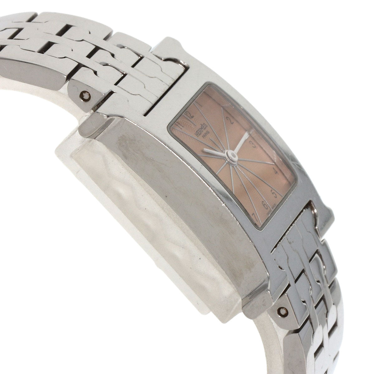 HERMES エルメス HH1.210 Hウォッチ 腕時計 SS レディース 中古