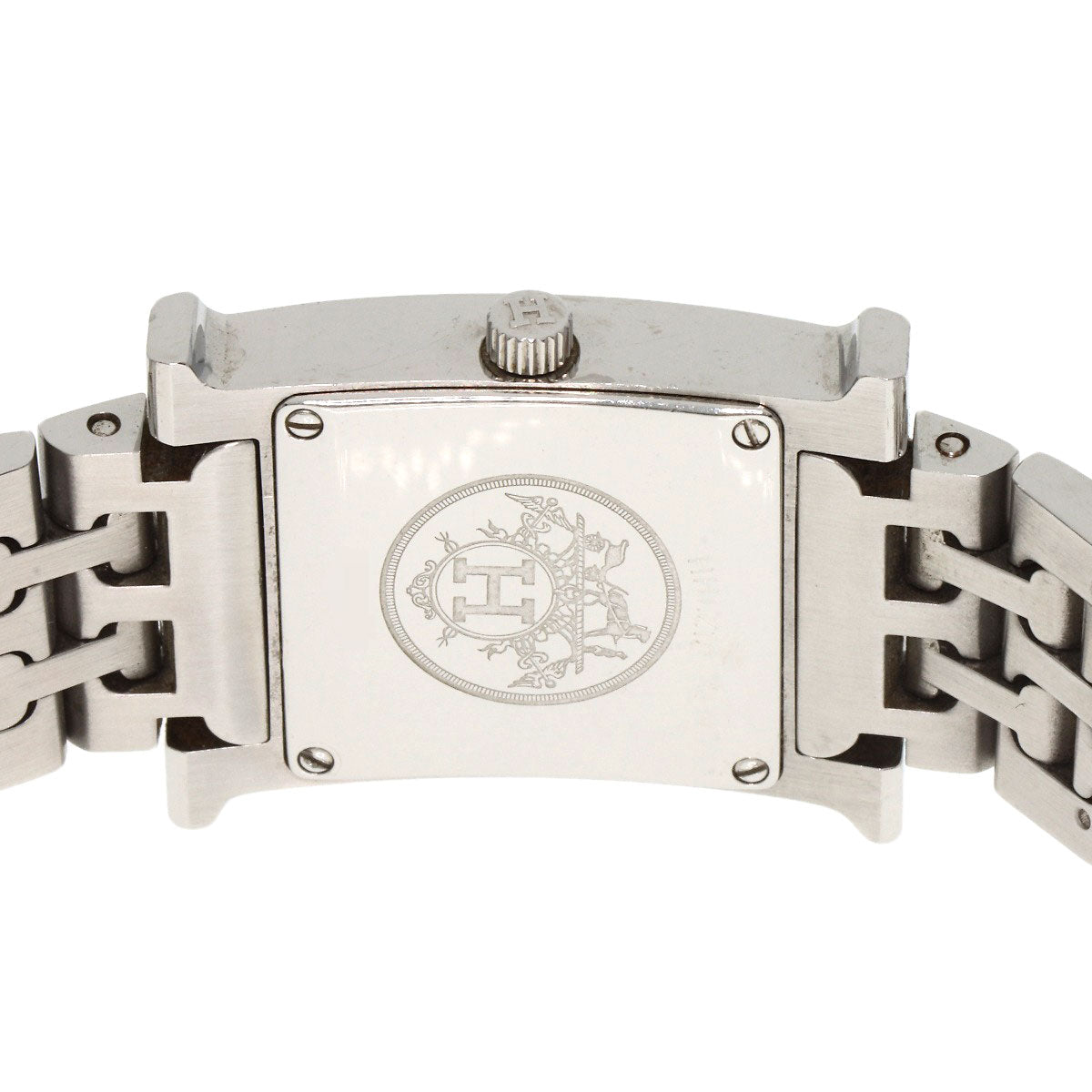 HERMES エルメス HH1.210 Hウォッチ 腕時計 SS レディース 中古