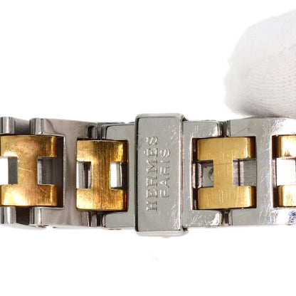 HERMES エルメス CR1.220 クロアジュール 腕時計 SS レディース 中古