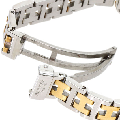 HERMES エルメス CR1.220 クロアジュール 腕時計 SS レディース 中古