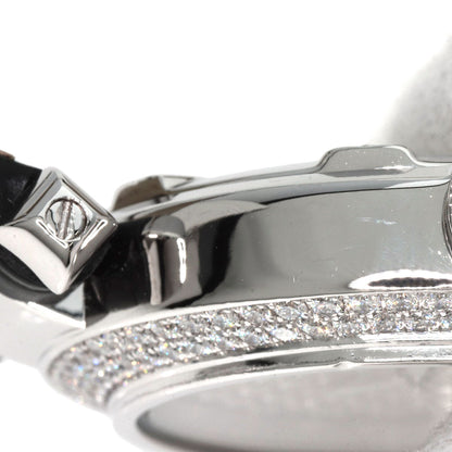 CARTIER カルティエ WJ108251 パシャ 32mm ダイヤモンド メーカーコンプリート 腕時計 K18WG レディース 中古