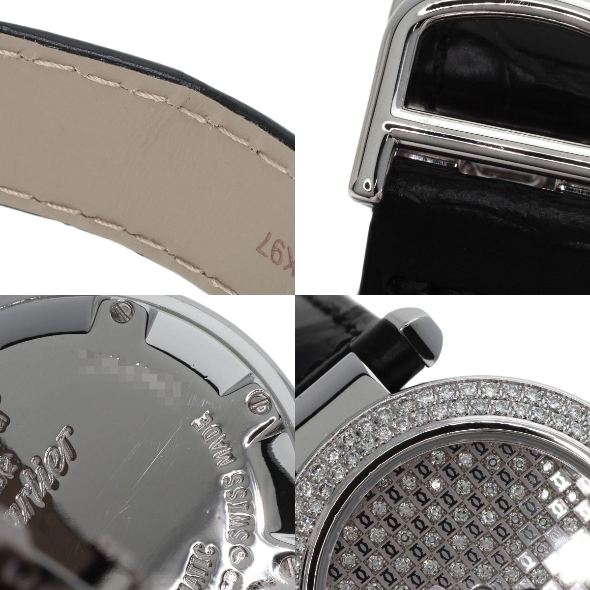 CARTIER カルティエ WJ108251 パシャ 32mm ダイヤモンド メーカーコンプリート 腕時計 K18WG レディース 中古