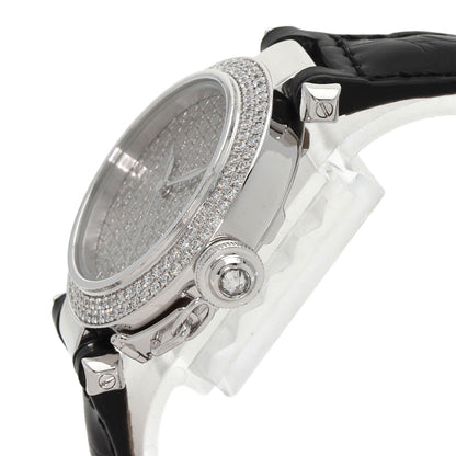 CARTIER カルティエ WJ108251 パシャ 32mm ダイヤモンド メーカーコンプリート 腕時計 K18WG レディース 中古