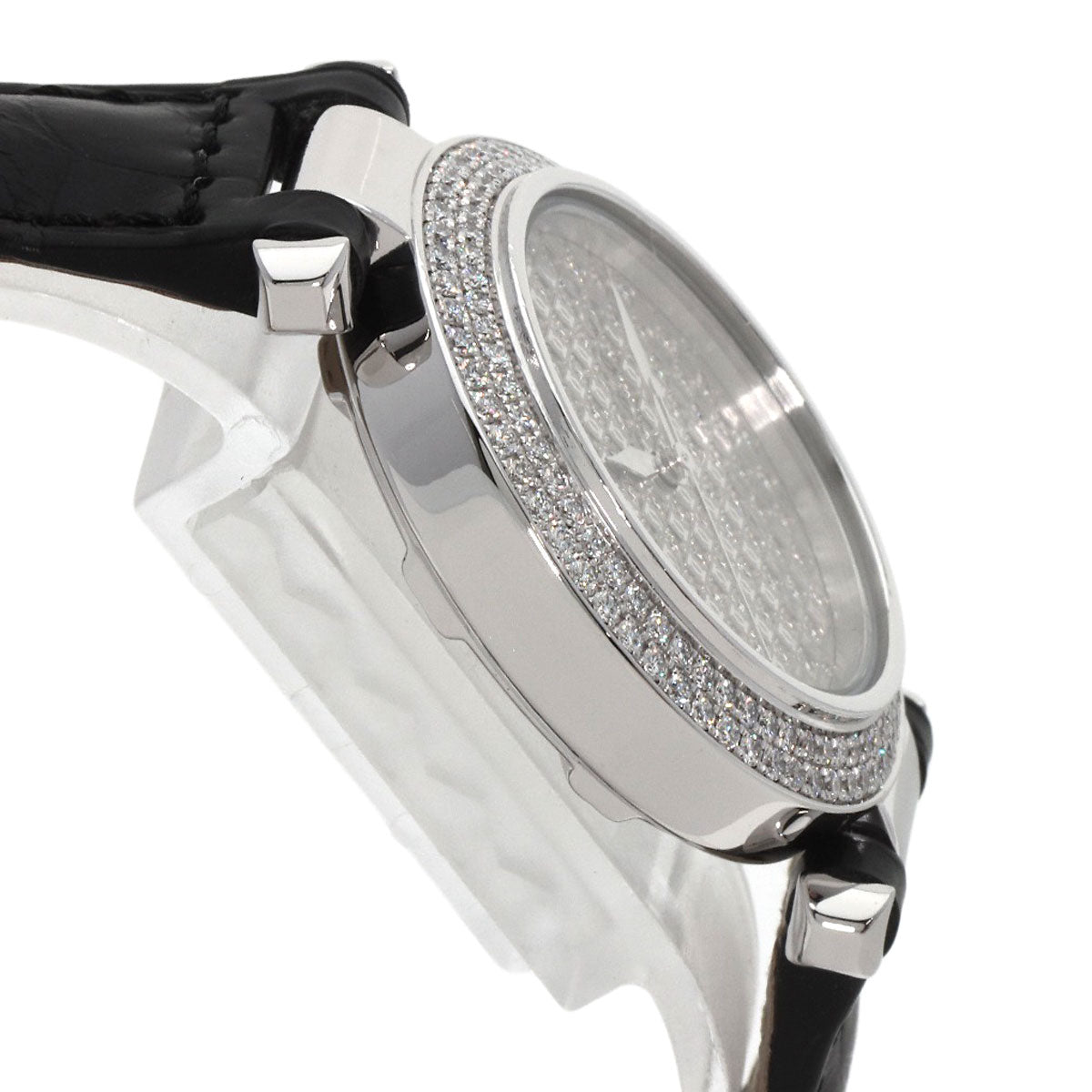 CARTIER カルティエ WJ108251 パシャ 32mm ダイヤモンド メーカーコンプリート 腕時計 K18WG レディース 中古