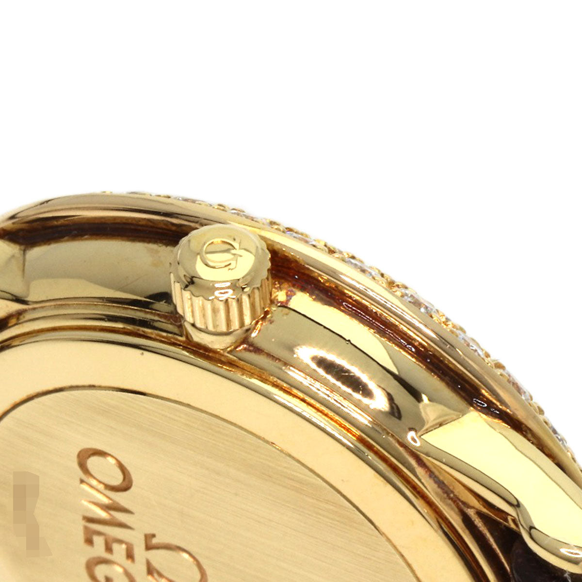 OMEGA オメガ 5951055 デビル 腕時計 K18YG レディース 中古
