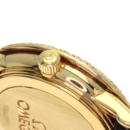 OMEGA オメガ 5951055 デビル 腕時計 K18YG レディース 中古