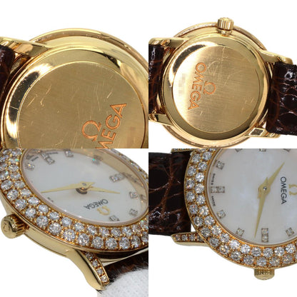 OMEGA オメガ 5951055 デビル 腕時計 K18YG レディース 中古