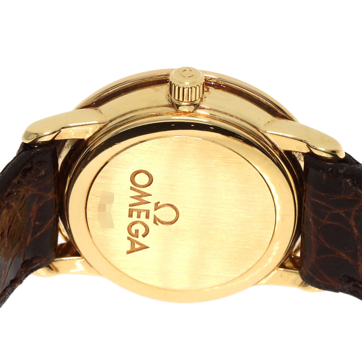 OMEGA オメガ 5951055 デビル 腕時計 K18YG レディース 中古