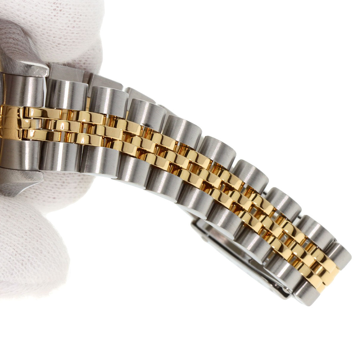 ROLEX ロレックス 69173G デイトジャスト 10P ダイヤモンド 腕時計 SS レディース 中古
