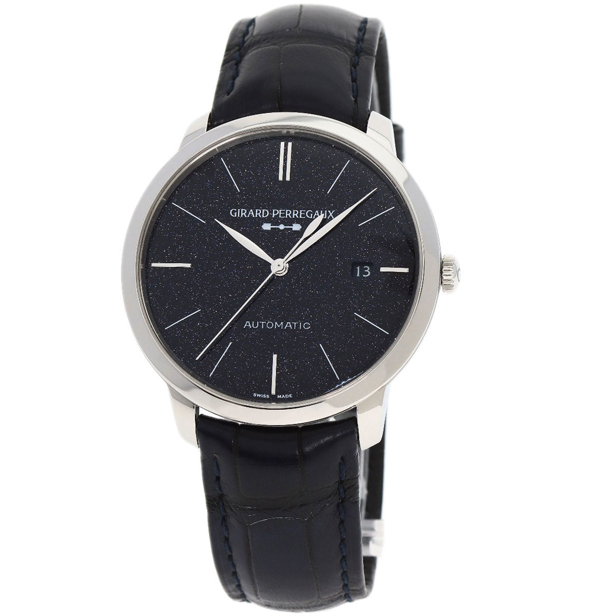 GIRARD-PERREGAUX ジラール・ペルゴ 49555-11-435-BB4A 1966 オリオン アヴェンチュリン 腕時計 SS メンズ 中古