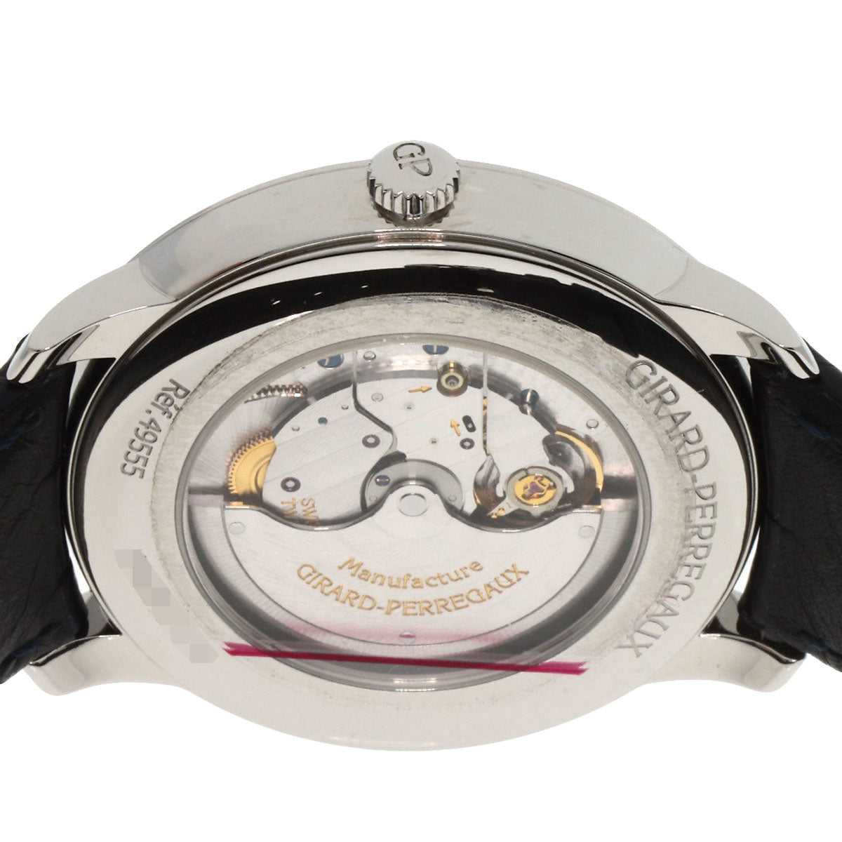 GIRARD-PERREGAUX ジラール・ペルゴ 49555-11-435-BB4A 1966 オリオン アヴェンチュリン 腕時計 SS メンズ 中古