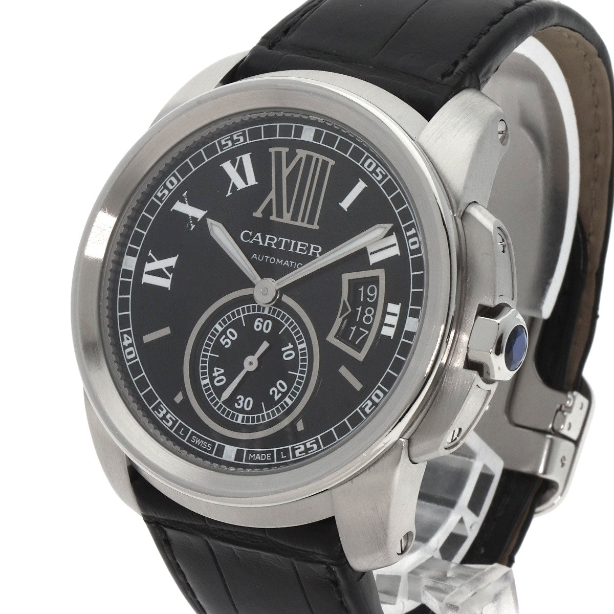CARTIER カルティエ W7100014 カリブル ドゥ カルティエ 腕時計 SS メンズ 中古