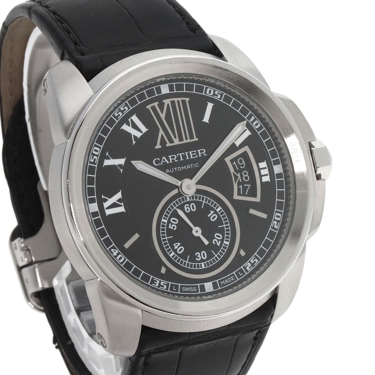 CARTIER カルティエ W7100014 カリブル ドゥ カルティエ 腕時計 SS メンズ 中古