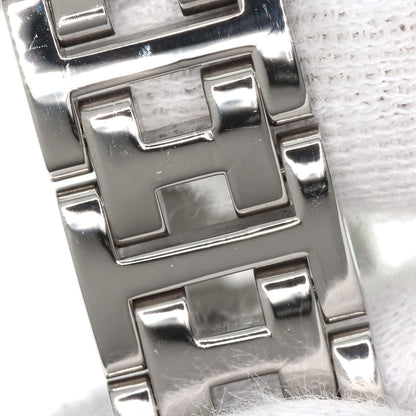 HERMES エルメス CL4.210 クリッパー ナクレ 腕時計 SS レディース 中古